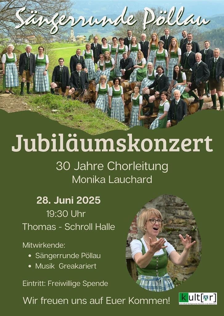 Jubiläumskonzert "30 Jahre Chorleitung Monika"
